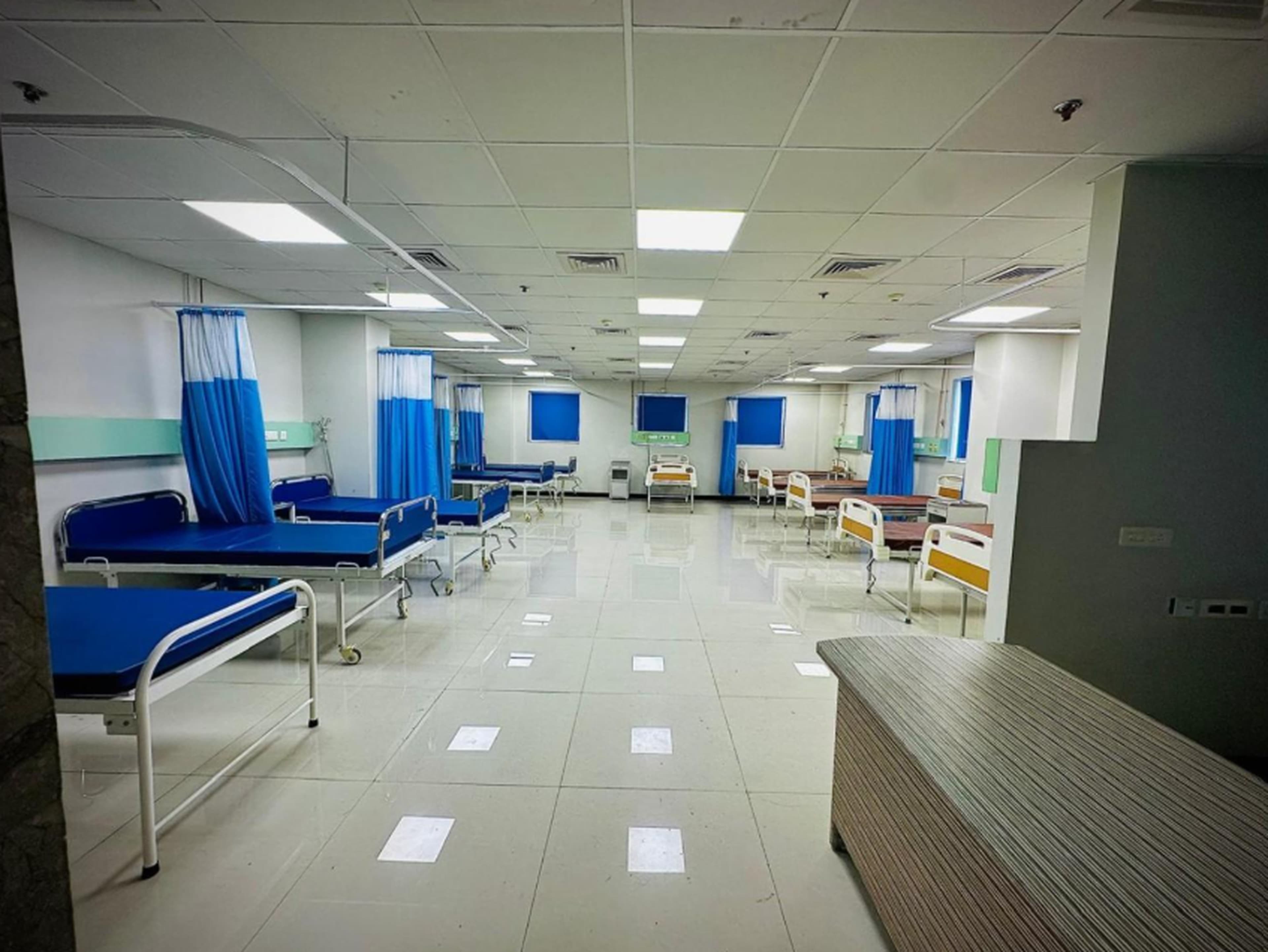 HealthFirst Hospital corridor